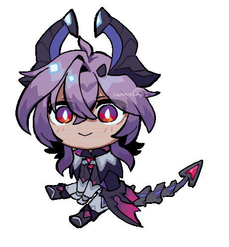 Mini Durin sitting animated